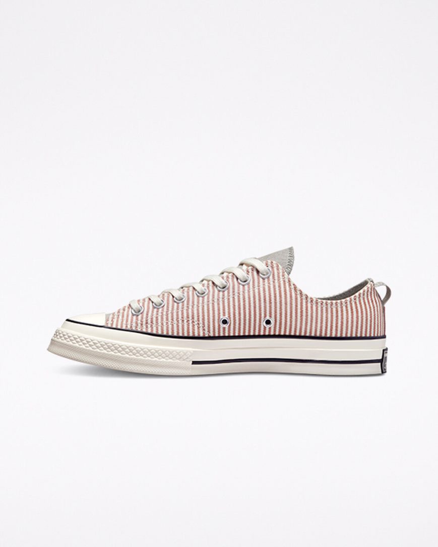 Tenisi Barbati Converse Chuck 70 Crafted Stripe Masline Verzi | RO VPH13N123